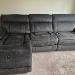 Macy’s Furniture Reclining Sectional Sofa