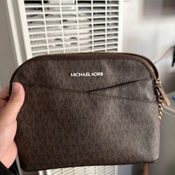 Brown Michael Kors Crossbody Purse