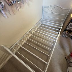 Twin Metal Bed frame 