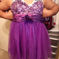 Women's Purple Dress 