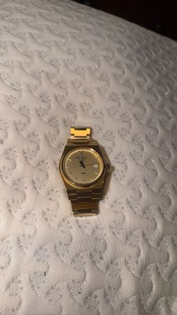 Tissot Classic PRX 40mm Gold Dial Quartz Men's Watch