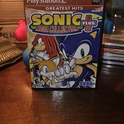 Ps2 Sonic Mega Collection Plus +