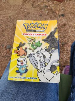 2013 2014 Pokemon black  and white pocket comics book