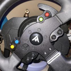 Thrust Master Wheels And Pedals 