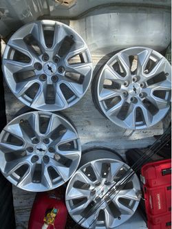 20 in Chevy stocks (rims only)