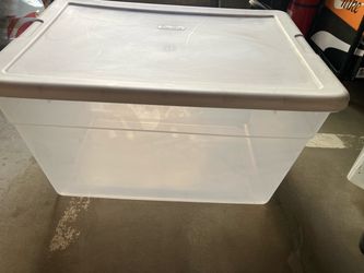 Sterilite bin with lid