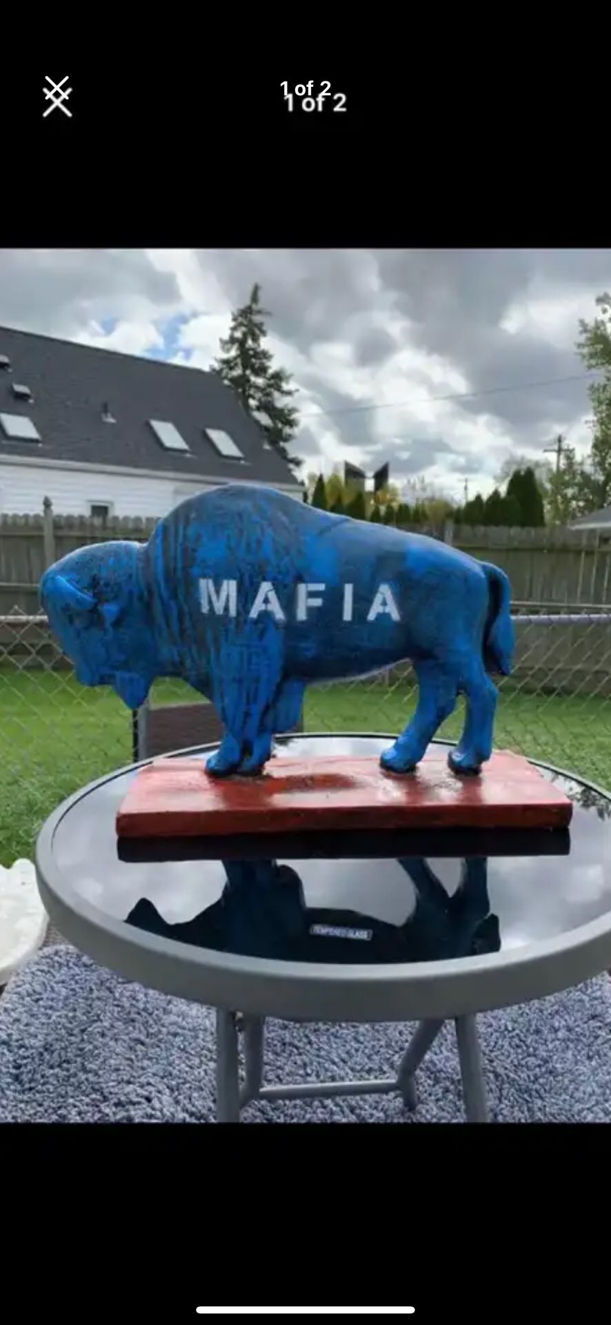 Bill’s Mafia Buffalo Statue