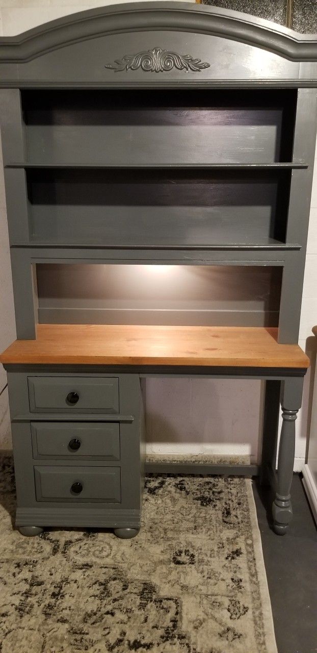 Broyhill Charcoal Grey Desk