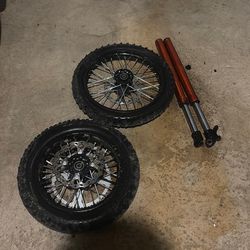 Tuttio wheel and forks