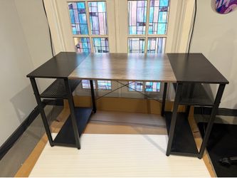 Desk - Grey/Black