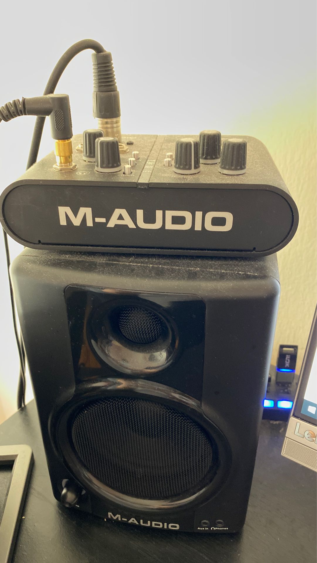 M-audio M-Track Plus & Studio Monitors (Pair)