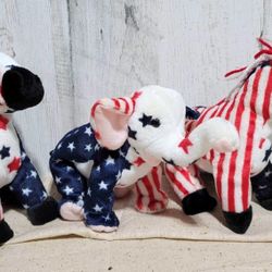 **NWT Political Beanie Babies**