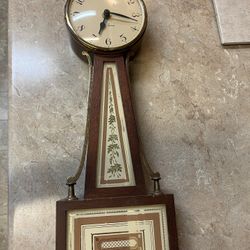 Banjo Seth Thomas Wall Clock. Vintage Seen On The SetOf I ❤️ Lucy Show