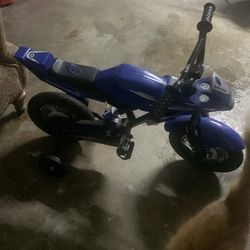 Blue Kids Bike