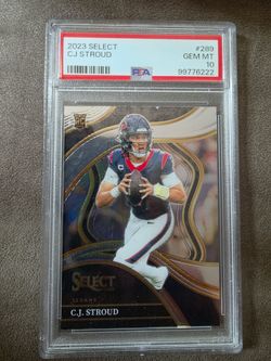 Houston Texans CJ Stroud rookie PSA grade 10