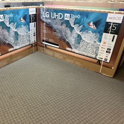 75 Tv $55 Down On Financing Free Delivery Six Month Warranty 75 Tv Lg 4K Smart Hdtv