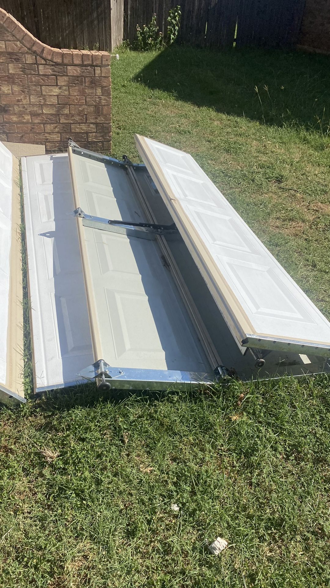 2 Metal Garage Doors