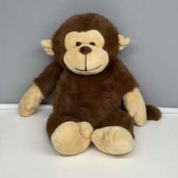 Ganz Schlumpy Brown Monkey Floppy Plush Stuffed Animal Toy, 13”