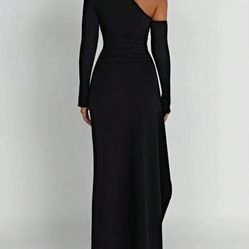 Long Black Dress Size M