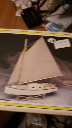 Model boat (wood) easy level skill