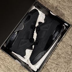 Jordan 4 Retro Black Cat (2025) Size 10.5 Men Brand New 