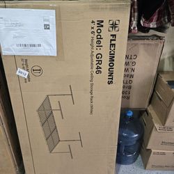 Height adjustable cellin storage (white)