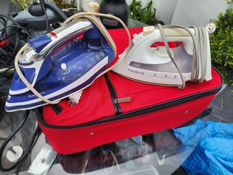 Black+Decker and Rowenta Steam Irons – Lot of 2