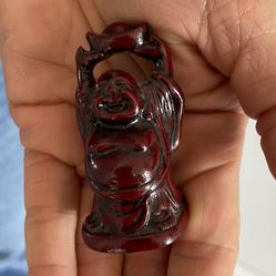 Mini Red Buddha 