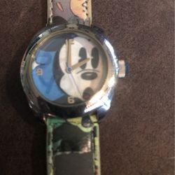 Disney Walt Disney Mickey Mouse Watch - Women | Color: Green