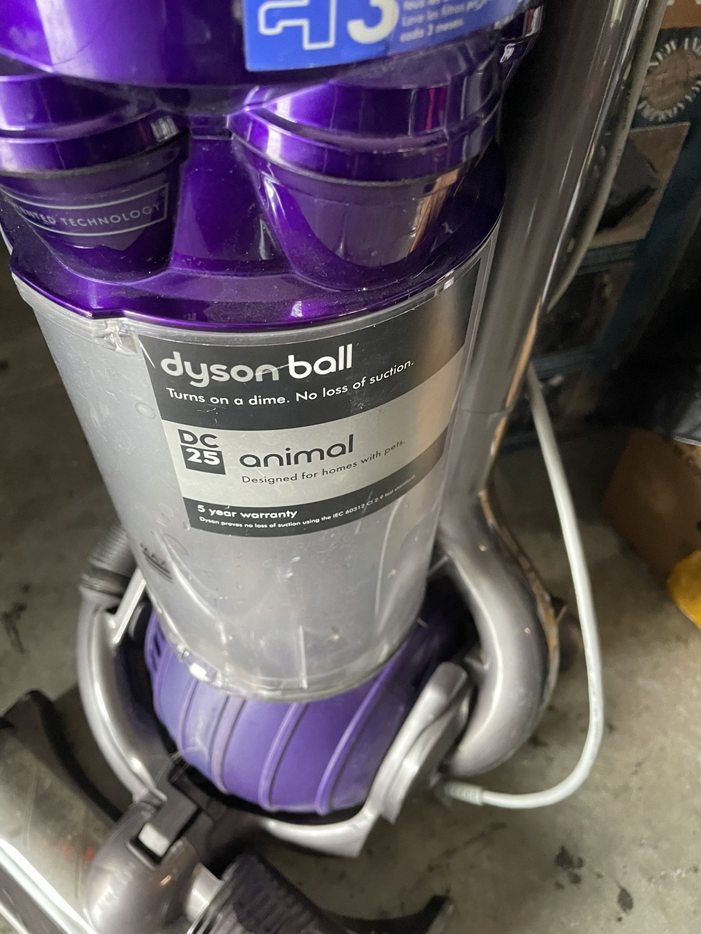 Dyson DC25 Multi Floor Bagless Upright Vacuum Cleaner