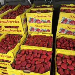 Strawberries 🍓.  Fri Sat Sun 4-17 4-18 4-19 in Turlock