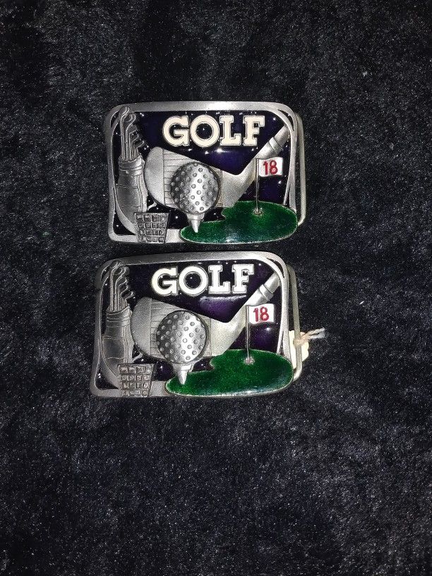Golf Belt Buckle.