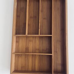 Large Bamboo Kitchen Organizer 