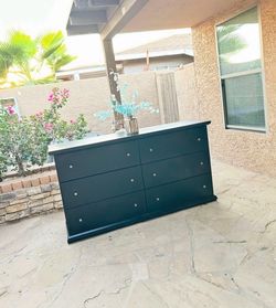 Black dresser