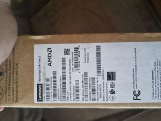lenovo thinkpad e16 gen 2 amd