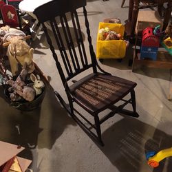 Antique Mahogany Rocking Chair