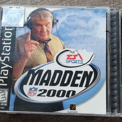 PlayStation 1-Madden 2000