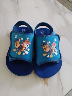 Paw Patrol sandals,  Used