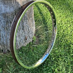 Vintage BMX, Heavy Duty Rim, Nice Chrome, 20x2.125, 36 Spoke, Rusted inner ring but Solid, Cycle Truck, Located in LaHabra
