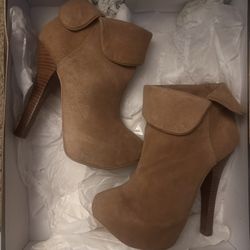 Bebe Suede Bootties 7