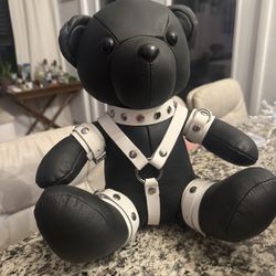 Leather Teddy Bear #22 Of 299 Made 