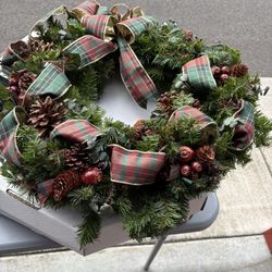 Holiday Wreath.  Custom Made, Storage Box