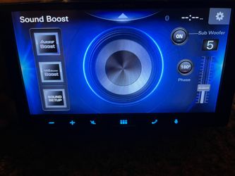 2024 Alpine double din touchscreen radio - $220