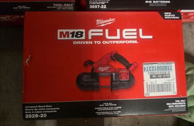 Milwaukee M18 Fuel Bandsaw...Brand New...tool only..