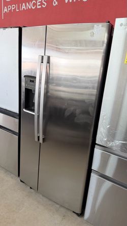 GE Stainless Steel Side-by-Side Refrigerator