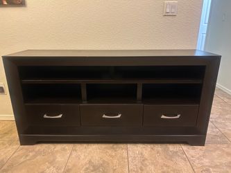TV stand - 61” coffee espresso tv stand *pick-up only*