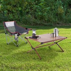 Aluminum Roll-Top Camping Table