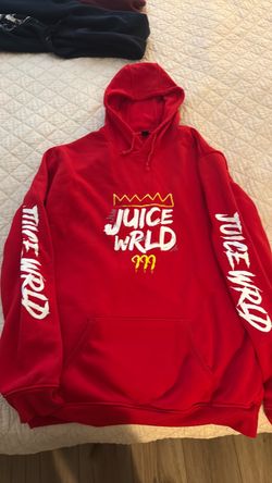 Red Juice Wrld Hoodie, Large