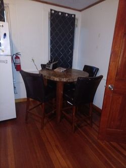 Marble kitchen table
