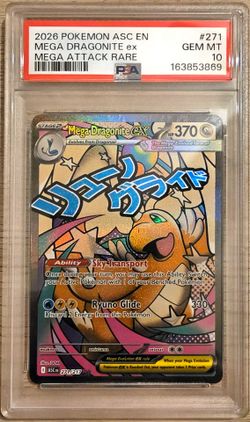 PSA 10 Mega Dragonite ex 271/217 Pokémon Card